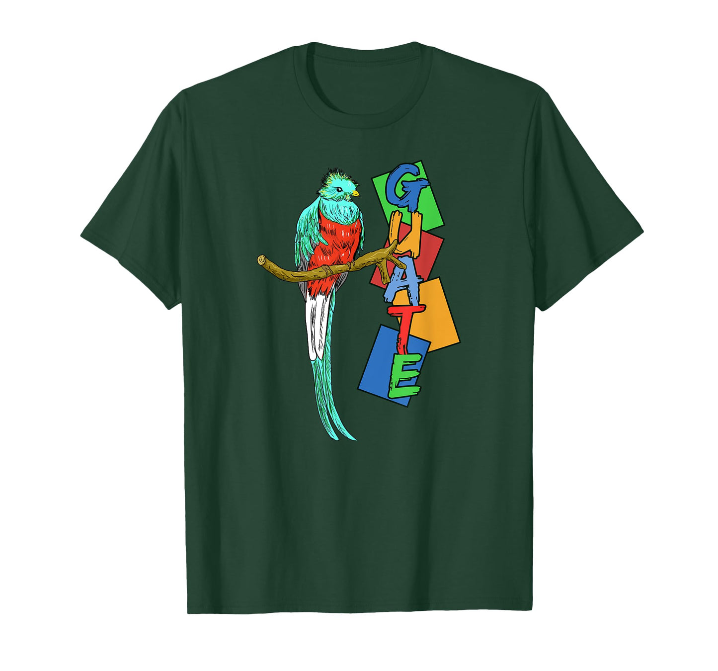 Guatemala Guate Quetzal National Bird Guatemalan T-Shirt