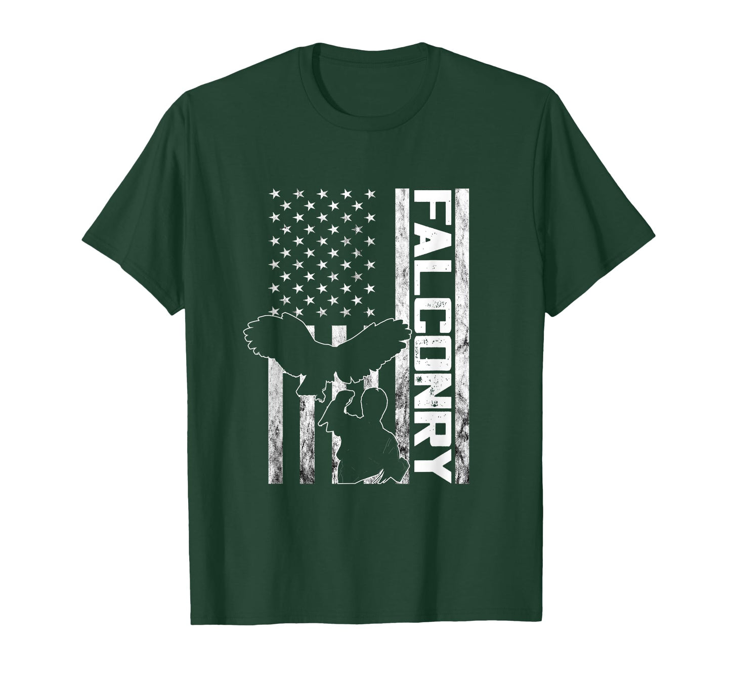 American Falconry Birder Falcon Trainer Ornithology Falcon T-Shirt