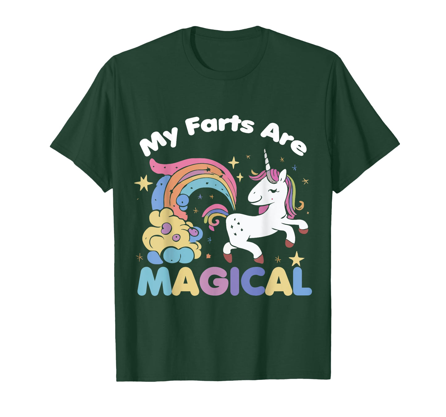 My Farts Are Magical Funny Unicorn Gag T-Shirt
