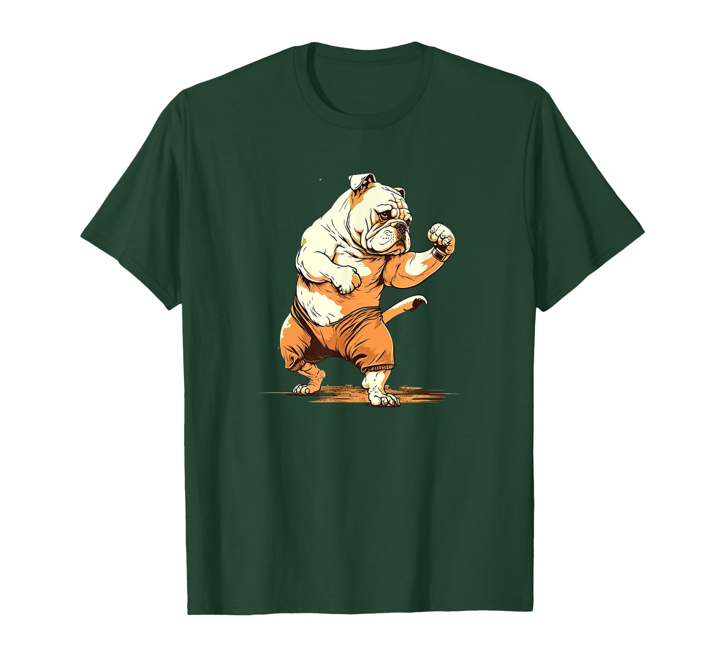 Funny Bulldog Dog Dabbing Dancing The Dab T-Shirt for Men Women Girls Kids