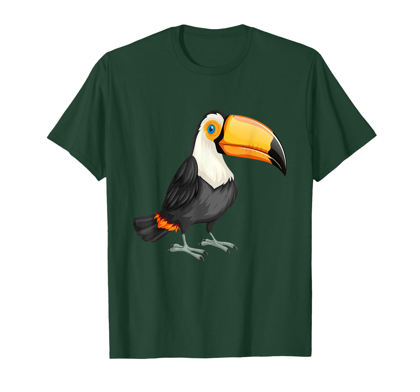 Funny Toucan Bird Tropical Rainforest Animal Wildlife T-Shirt