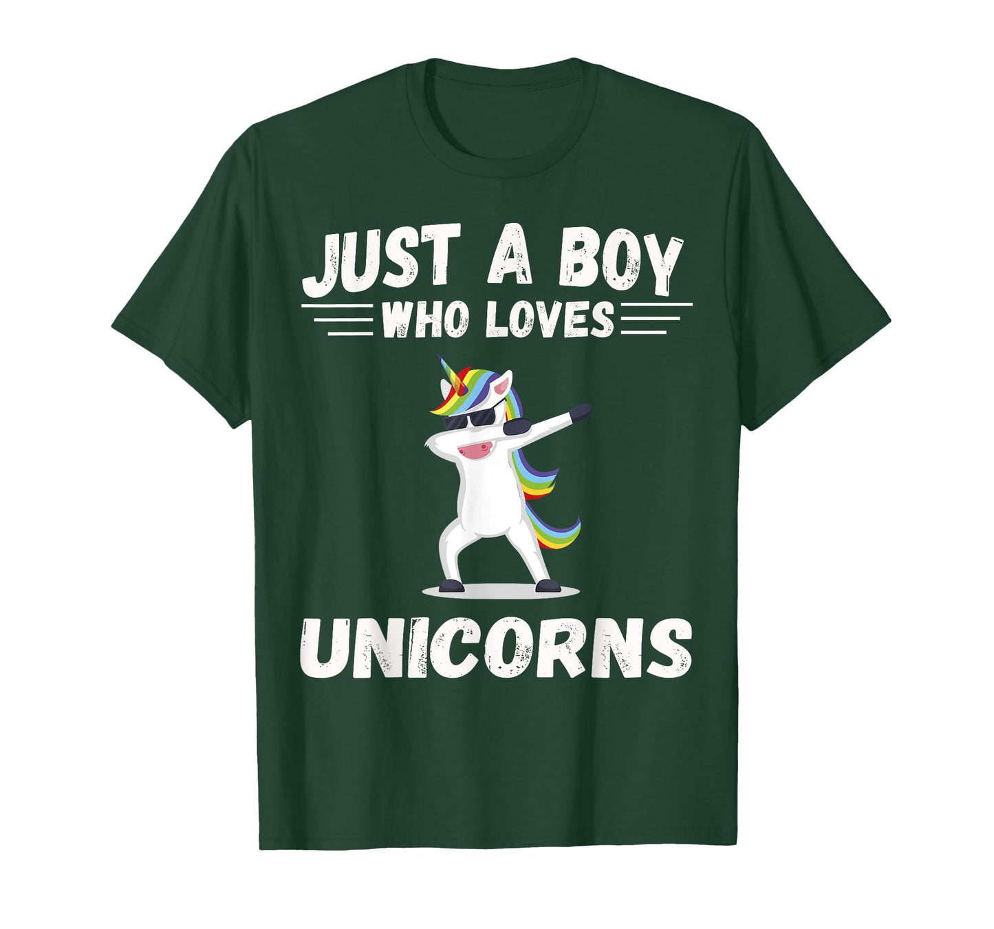 Cute Just a Boy who loves Unicorns Unicorn Gift T-Shirt