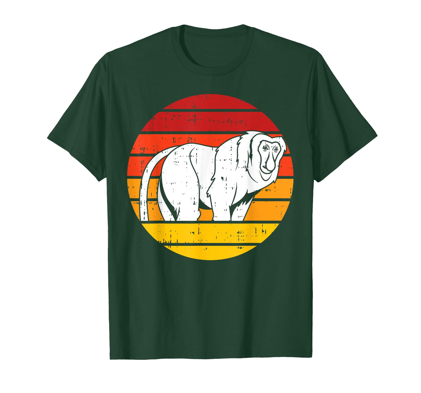 Retro Proboscis Monkey T-Shirt