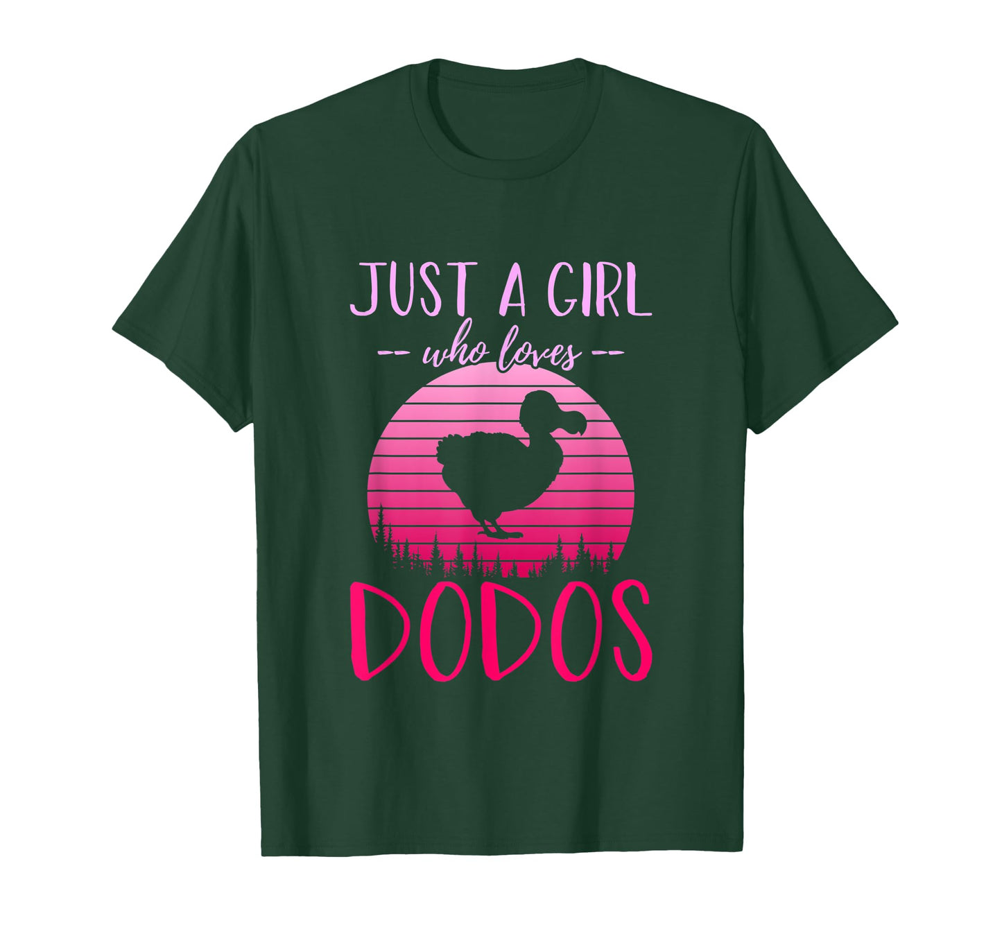 Just A Girl Who Loves Dodos, Funny Girls T-Shirt