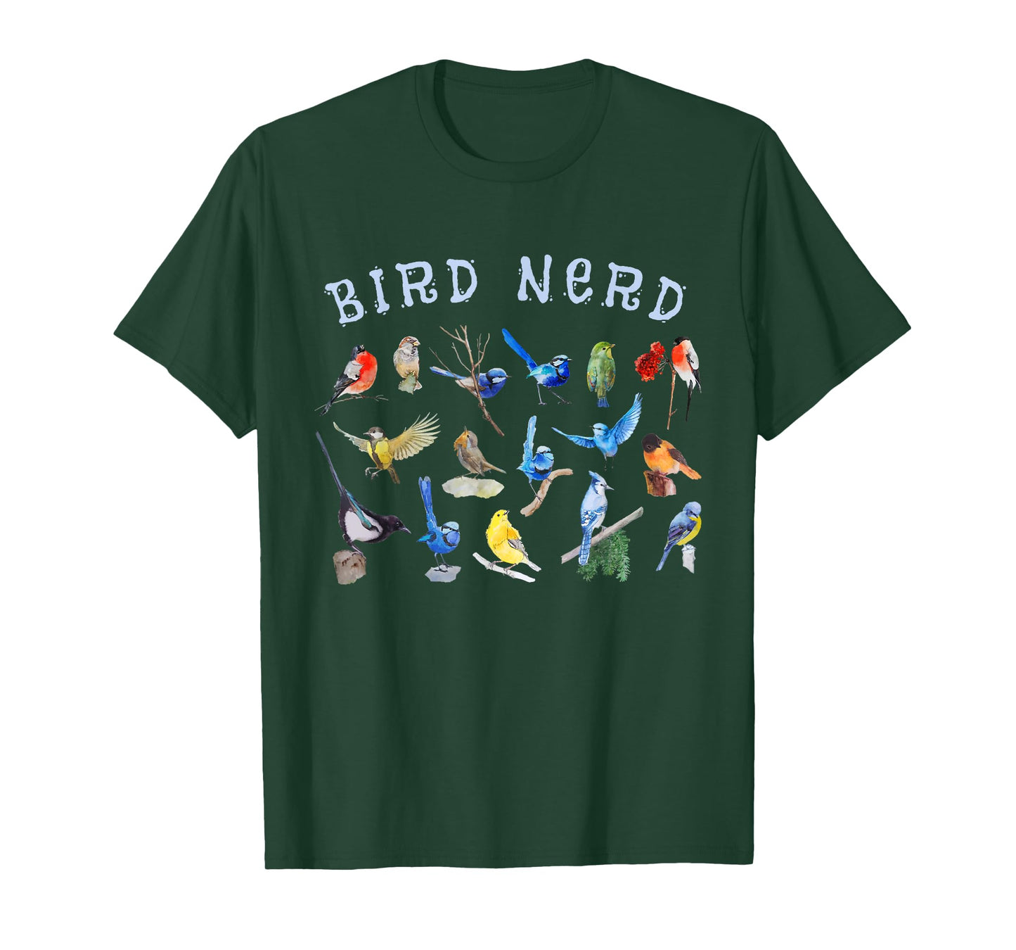 Bird Watching Nerd Birdwatching Birds Lover Cute Funny Gift T-Shirt