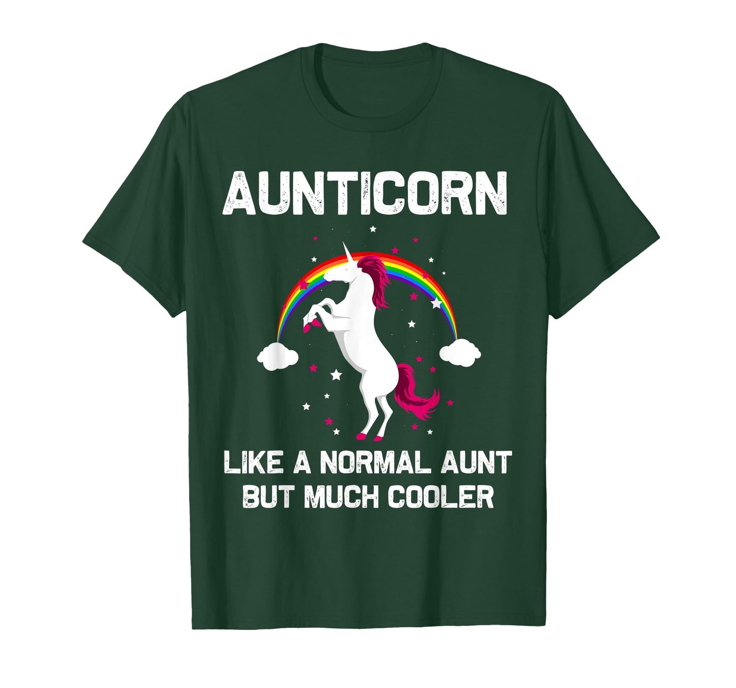Aunticorn Aunt Unicorn Gift for Sister New Auntie Unicorns T-Shirt