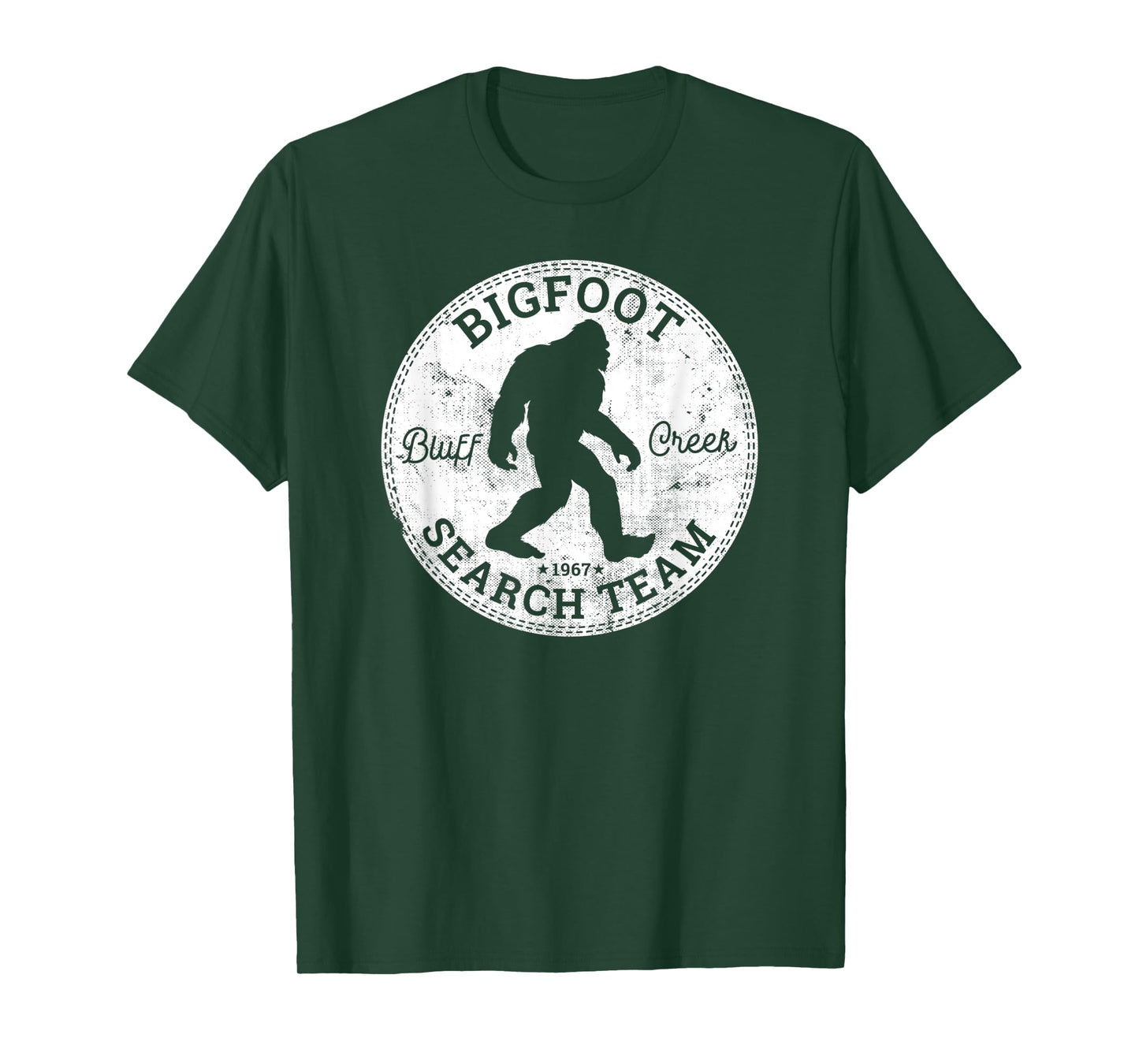 Bigfoot Search Team Retro Vintage Sasquatch Bluff Creek 1967 T-Shirt