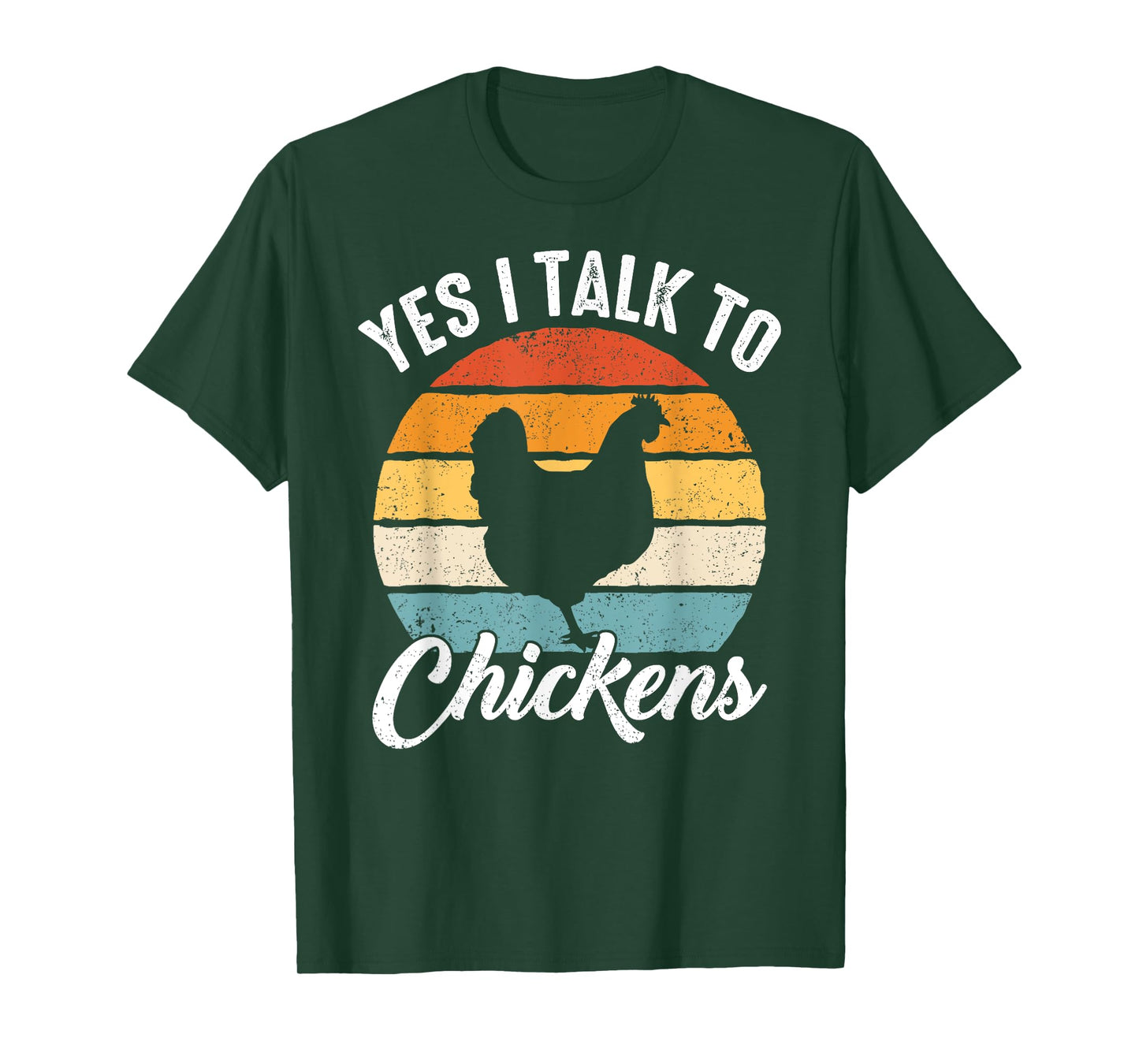 Chicken Yes I talk to chickens T-Shirt