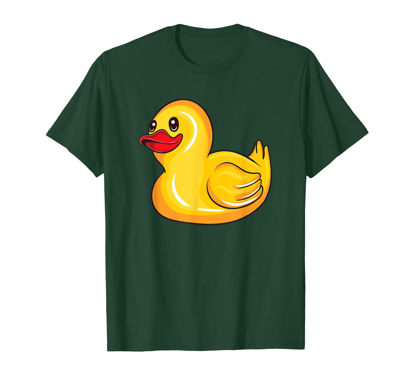 Cute Rubber Duck Gift For Toddlers Men Women Funny Duckling T-Shirt