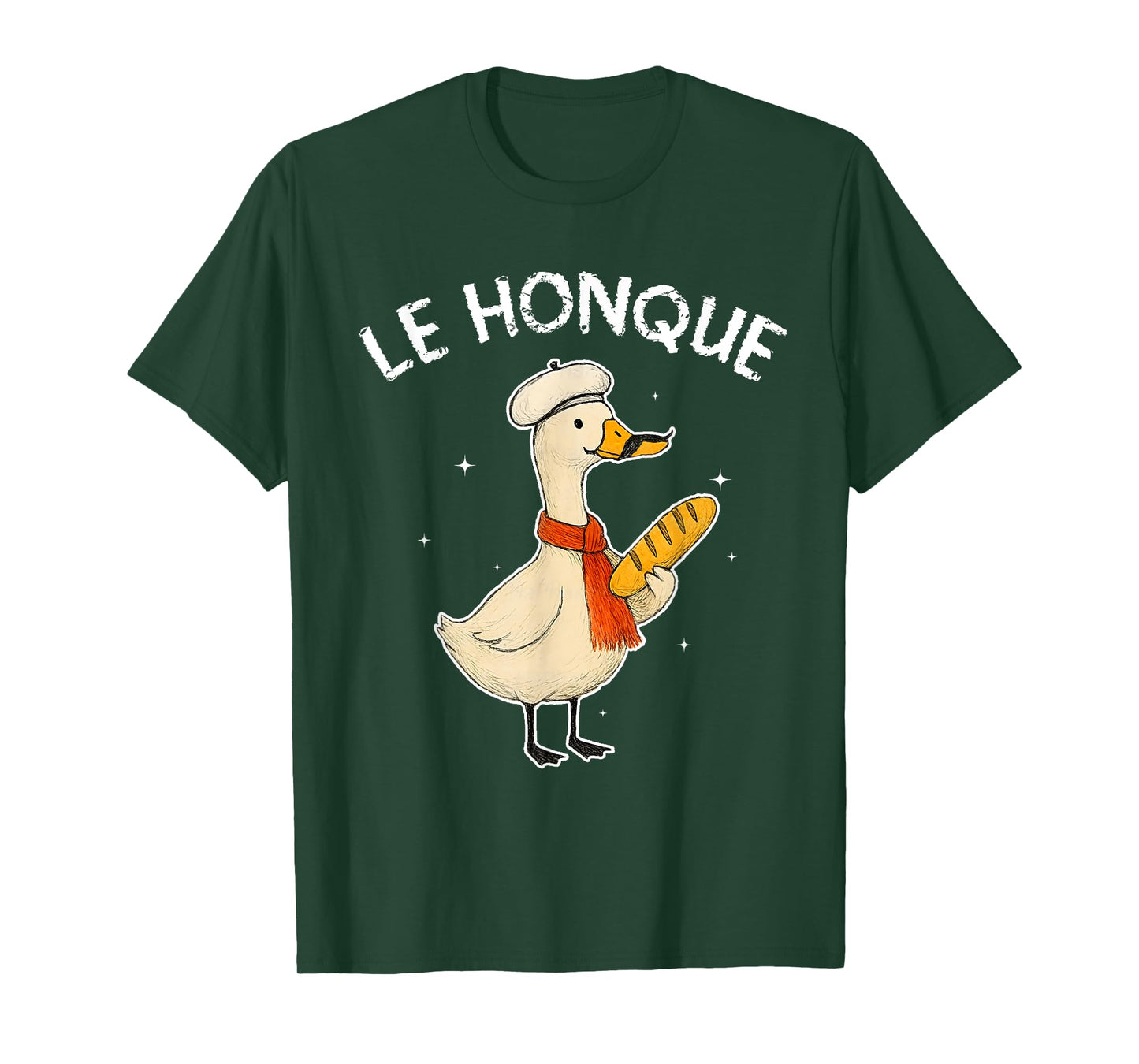 Funny Goose French Le Honque Goose Lovers Men Women Kids T-Shirt