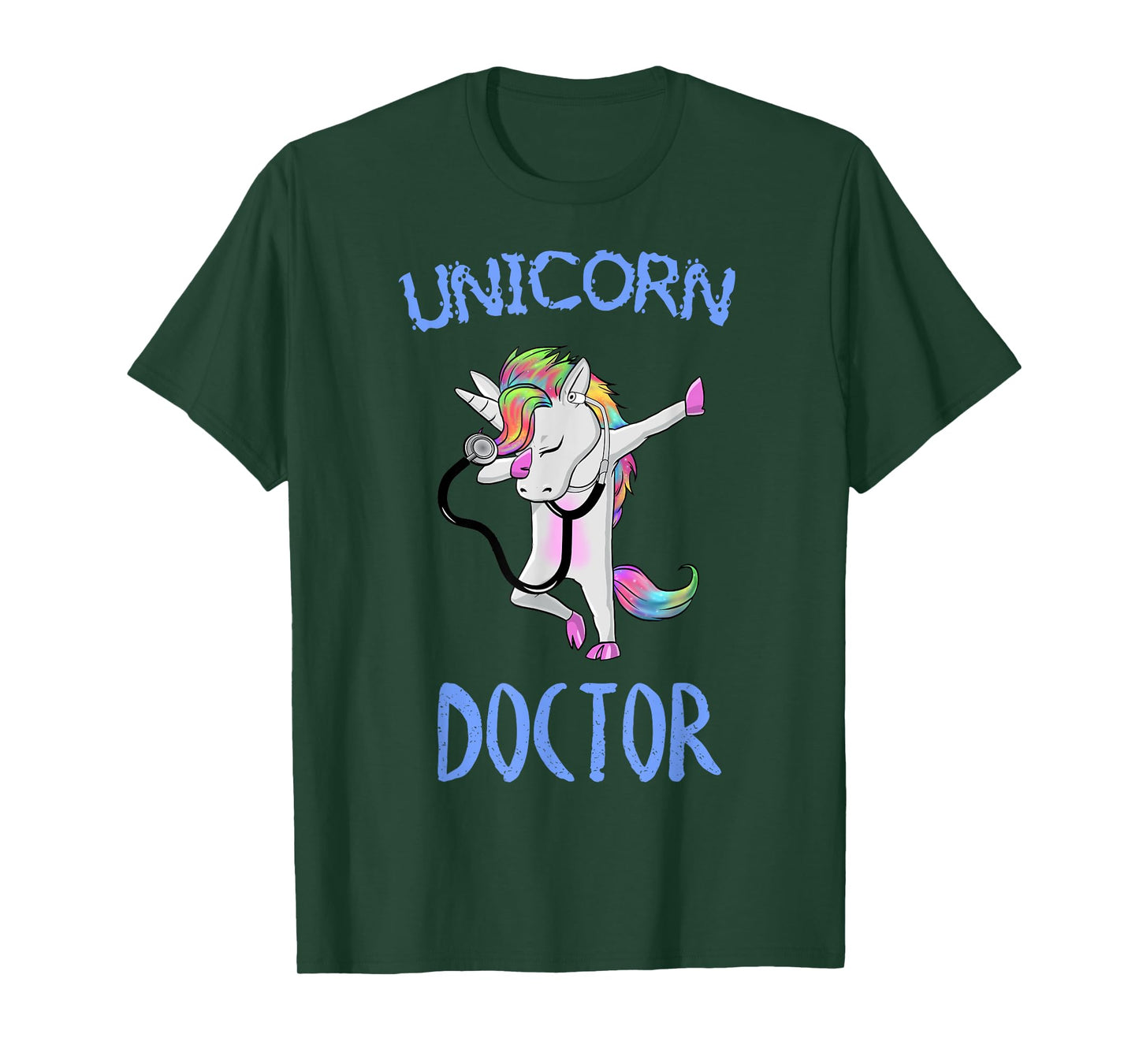 Unicorn Doctor dabbing dab dance T-shirt T-Shirt