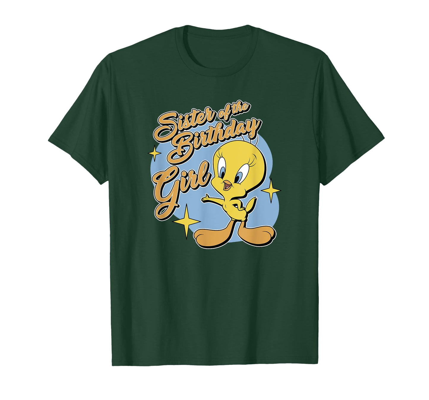 Looney Tunes Birthday Tweety Bird Sister Of Birthday Girl T-Shirt