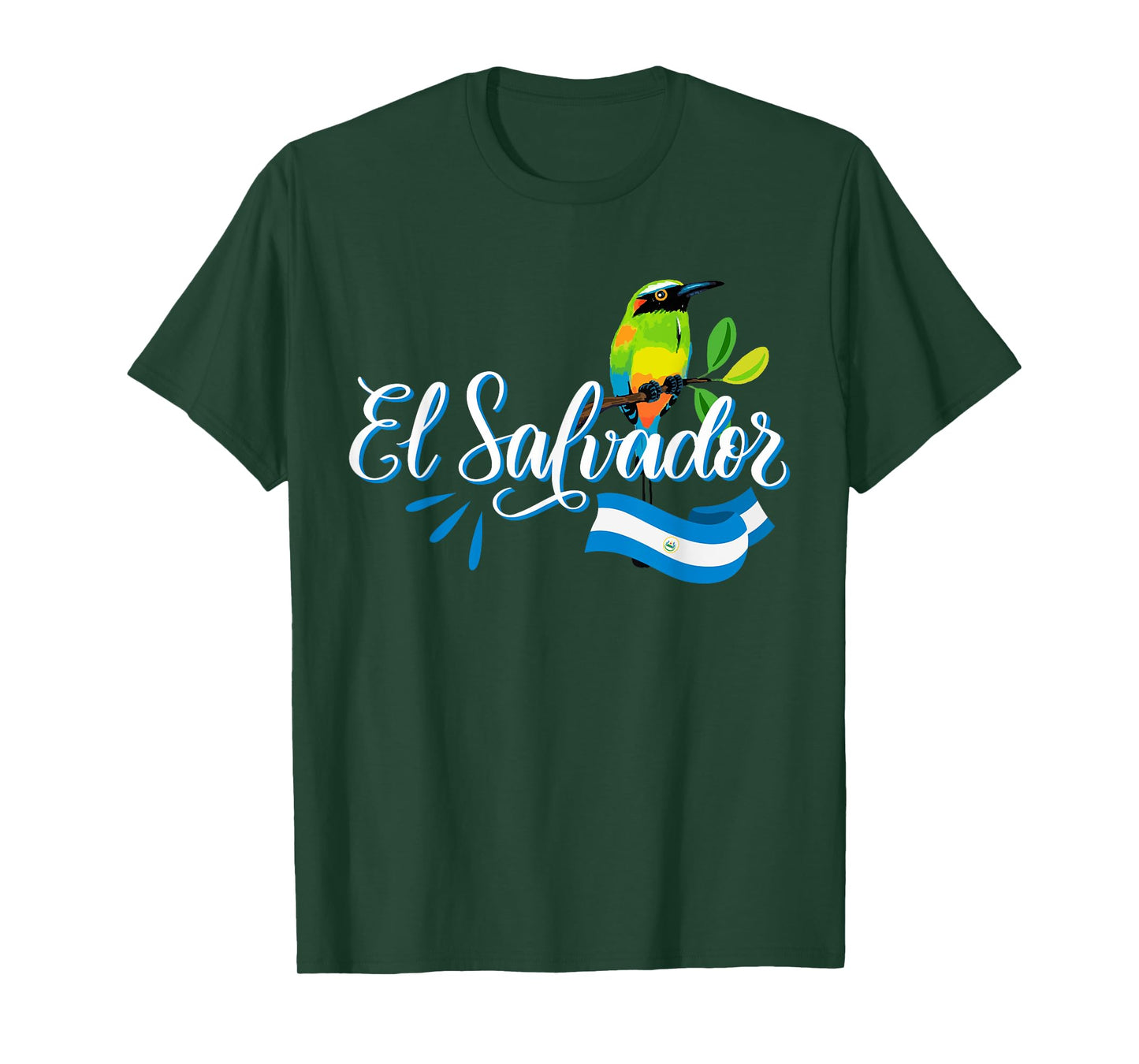 Vos Solo Sos Paja Salvadoran Slang El Salvador Flag Torogoz T-Shirt