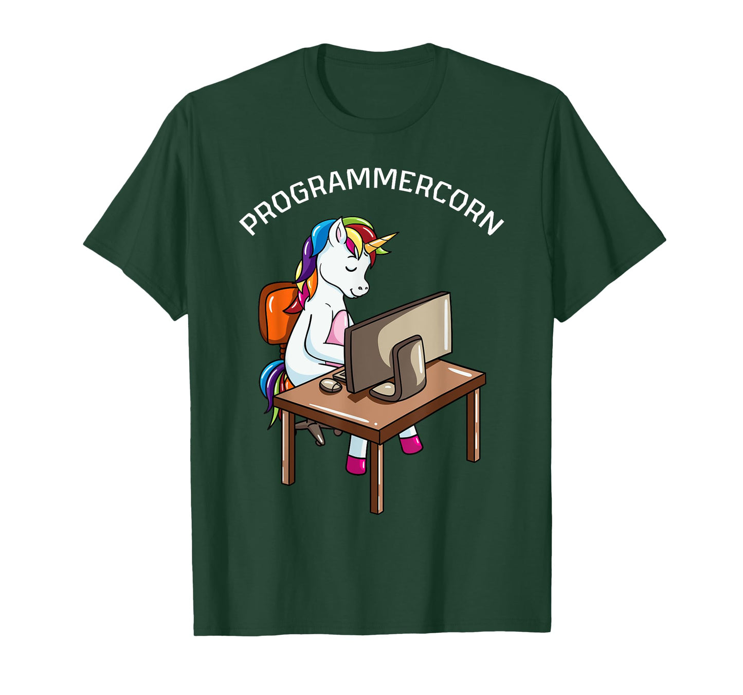 Programmercorn Unicorn Lover Programmer Web Developer T-Shirt