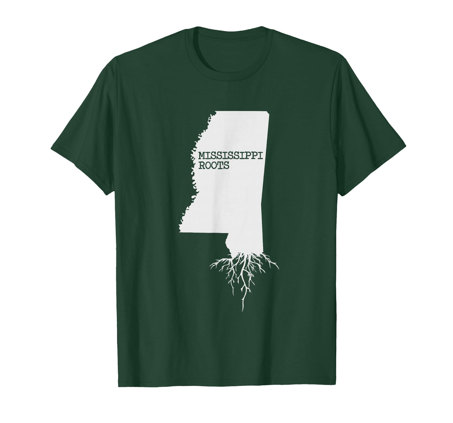 Mississippi Roots State Map Gift T-Shirt