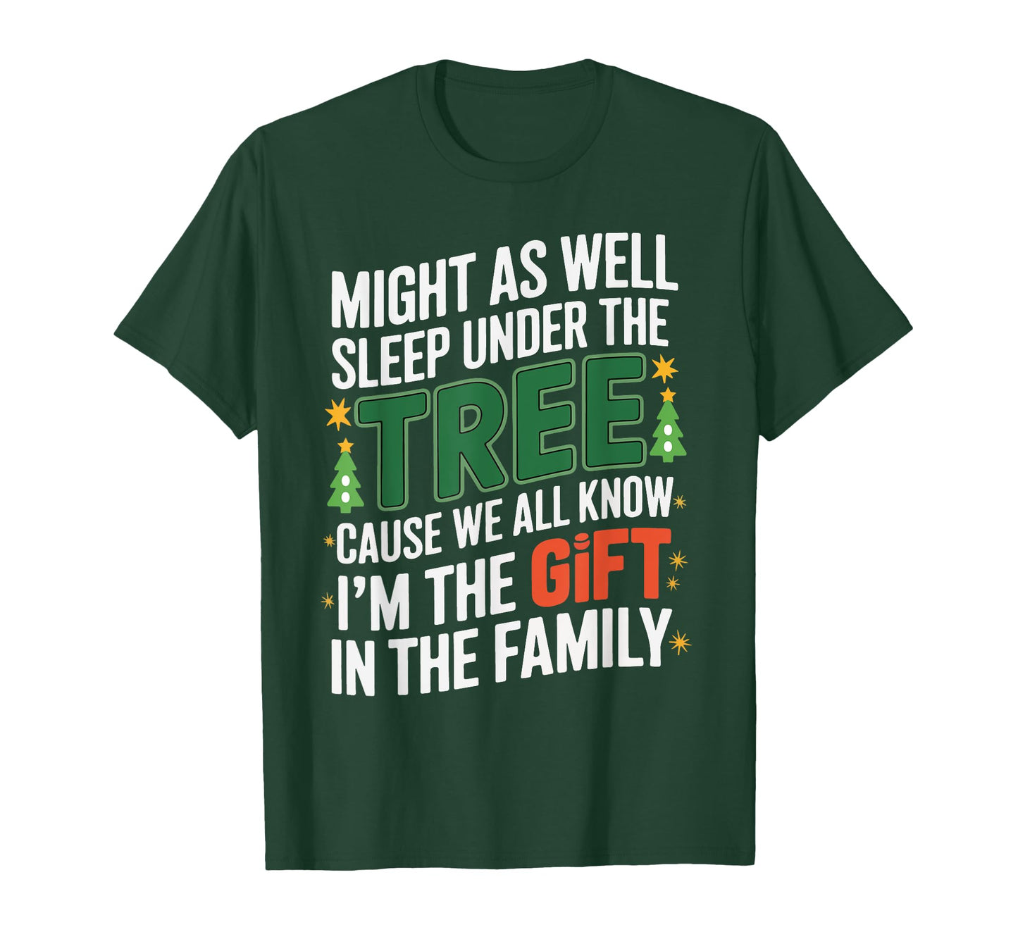 Funny Christmas Tee Shirts Kids Mens Xmas Pajamas Women Boys T-Shirt