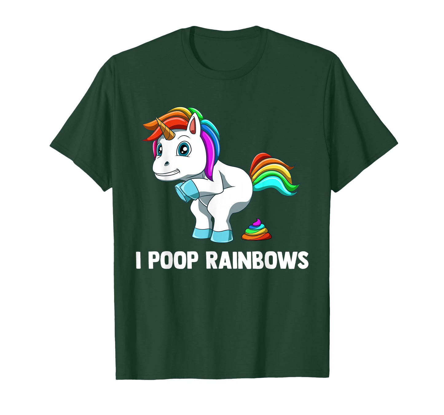 Rainbow Pooping Unicorn T-Shirt