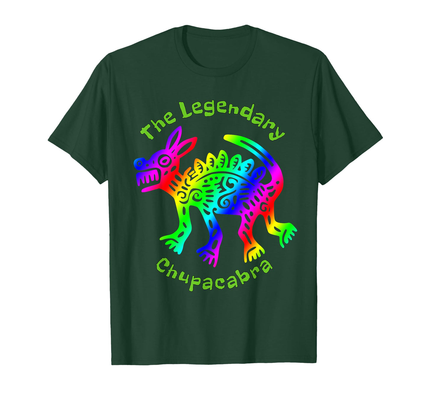 The Legendary Chupacabra Colorful Fun T-Shirt T-Shirt