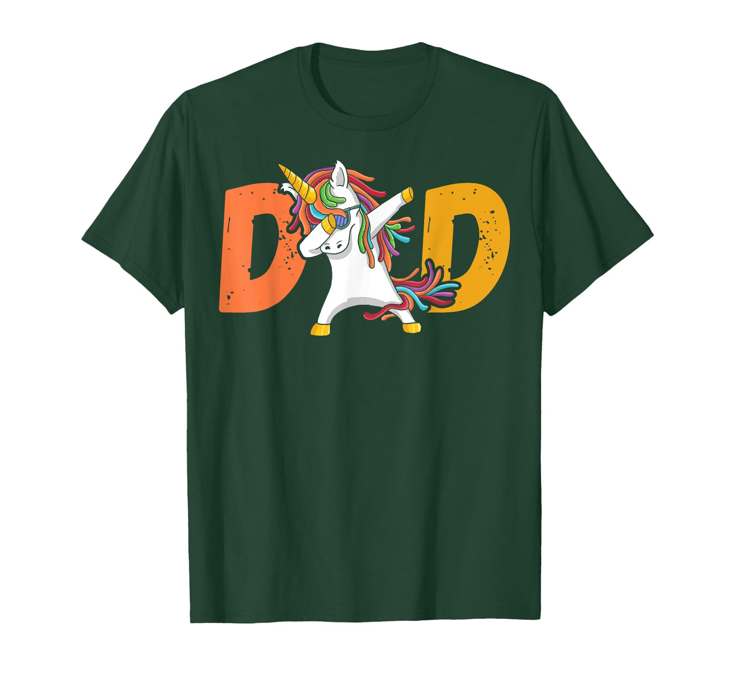 Dadacorn Unicorn Dad Fathers Day Funny T-Shirt