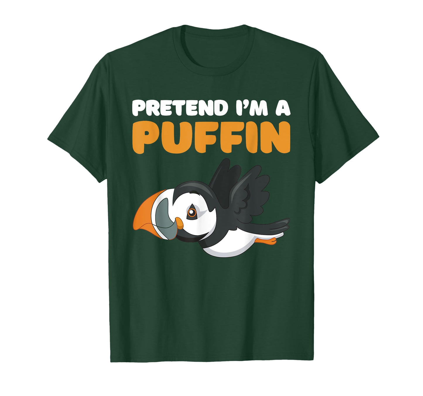 Let's pretend I'm a puffin halloween costume, icelandic bird T-Shirt
