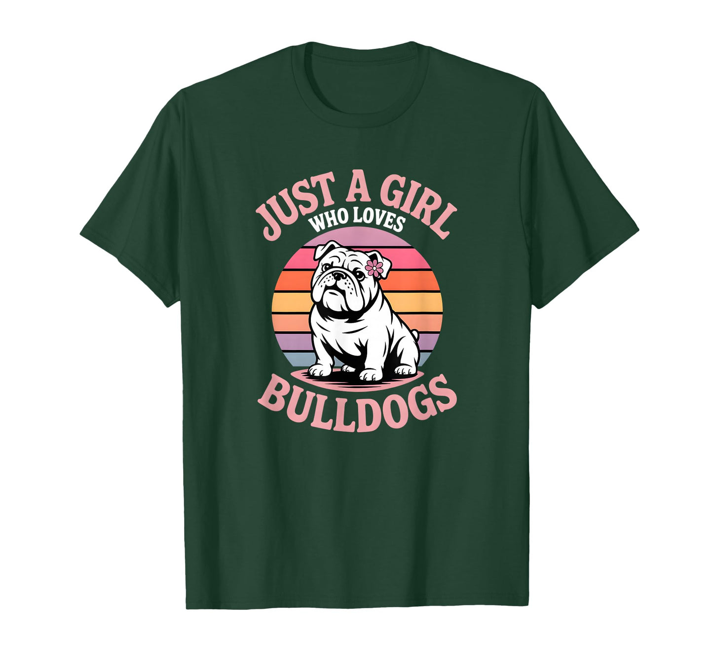 Girls Bulldog T-Shirt