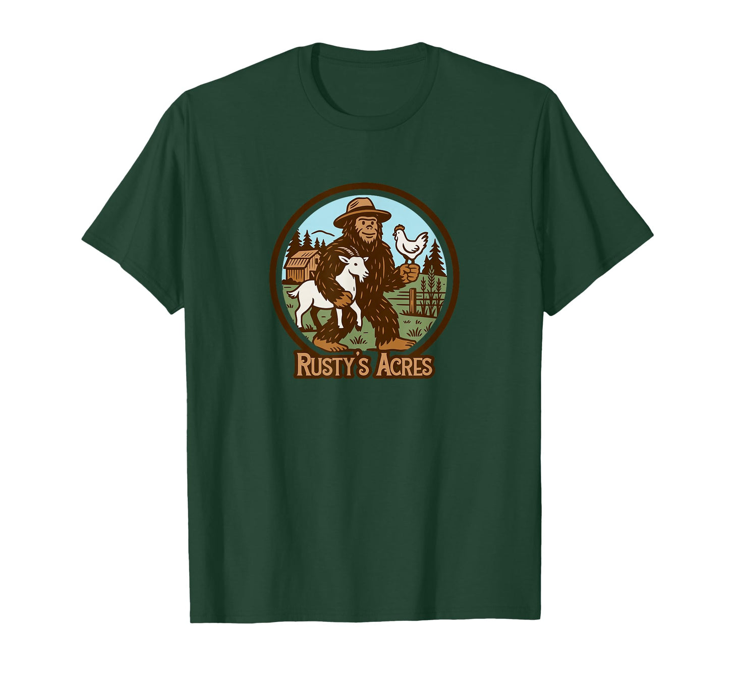 Rusty's Acres Essential Large Logo T-Shirt