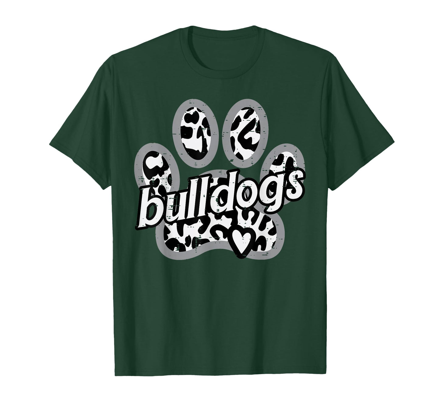 Bulldog Boys Girls Youth Teen Kids Men Women T-Shirt