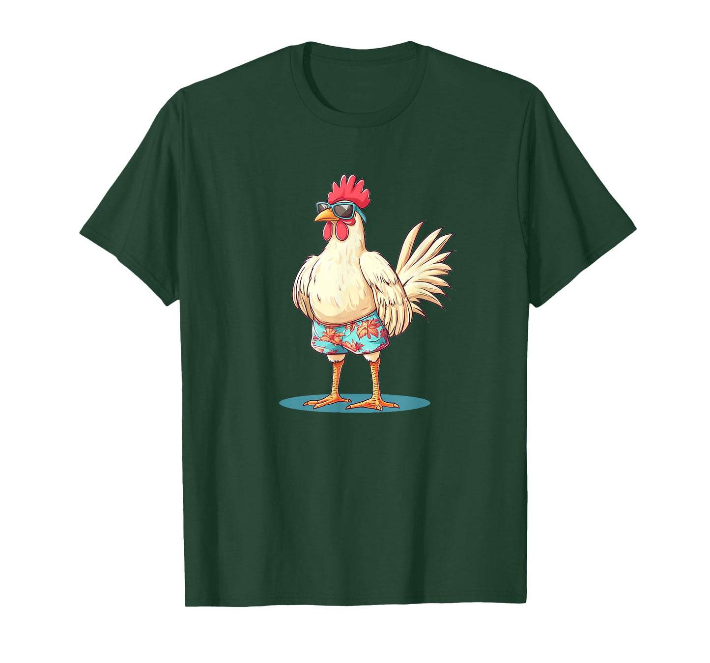 Cool looking Summer Chicken Costume for Adults and Kids T-Shirt