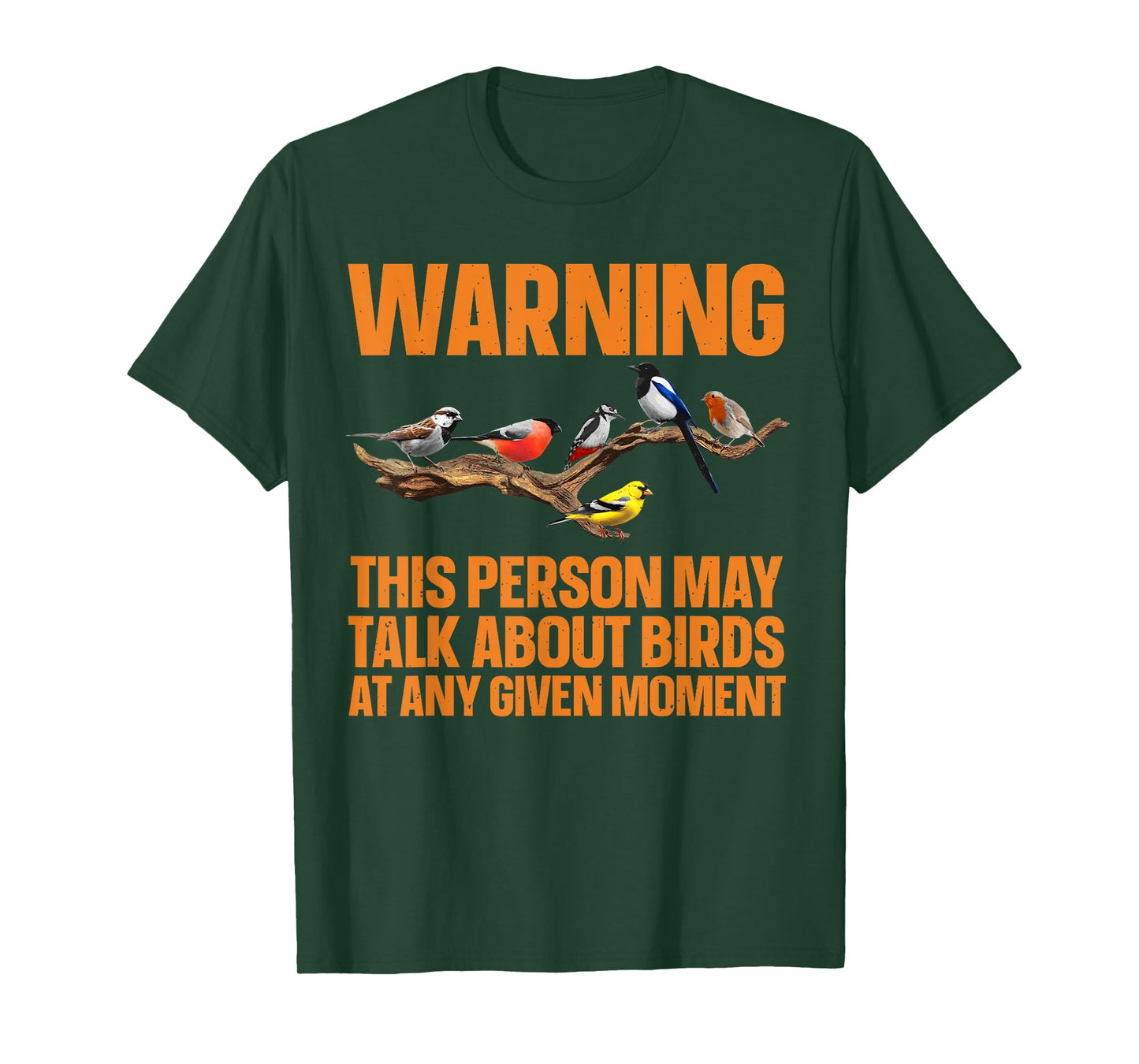 Funny Bird Watching Art For Men Women Bird Watcher Birding T-Shirt