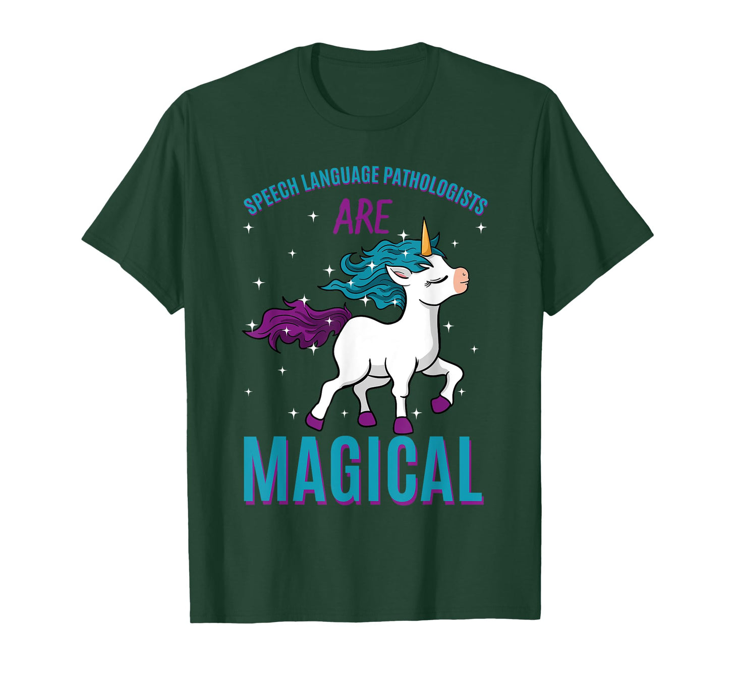 Speech Language Pathologist Are Magical Unicorn SLP Job T-Shirt