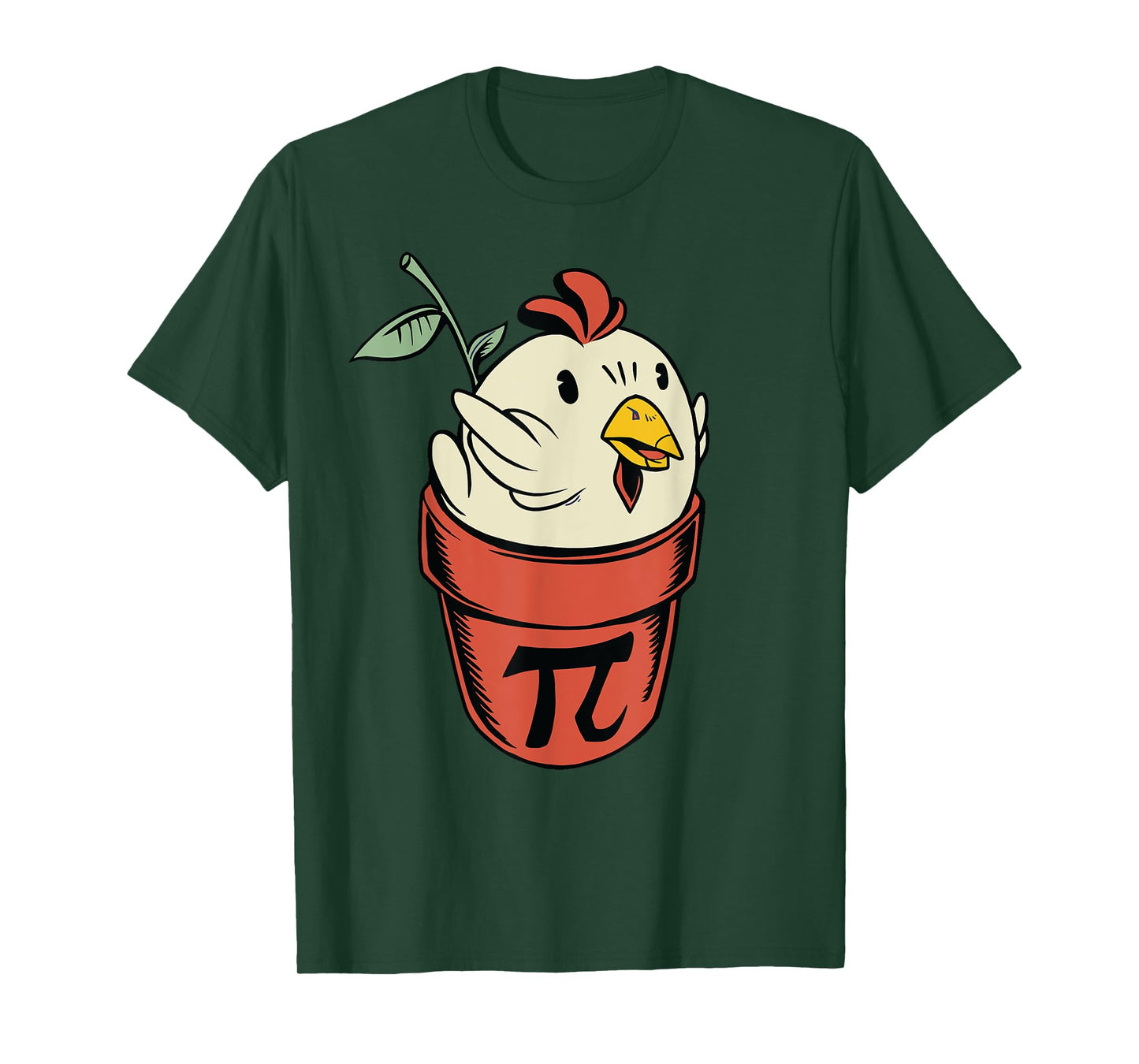Chicken Pot PI Day Men Women Kids Math funny teacher T-Shirt