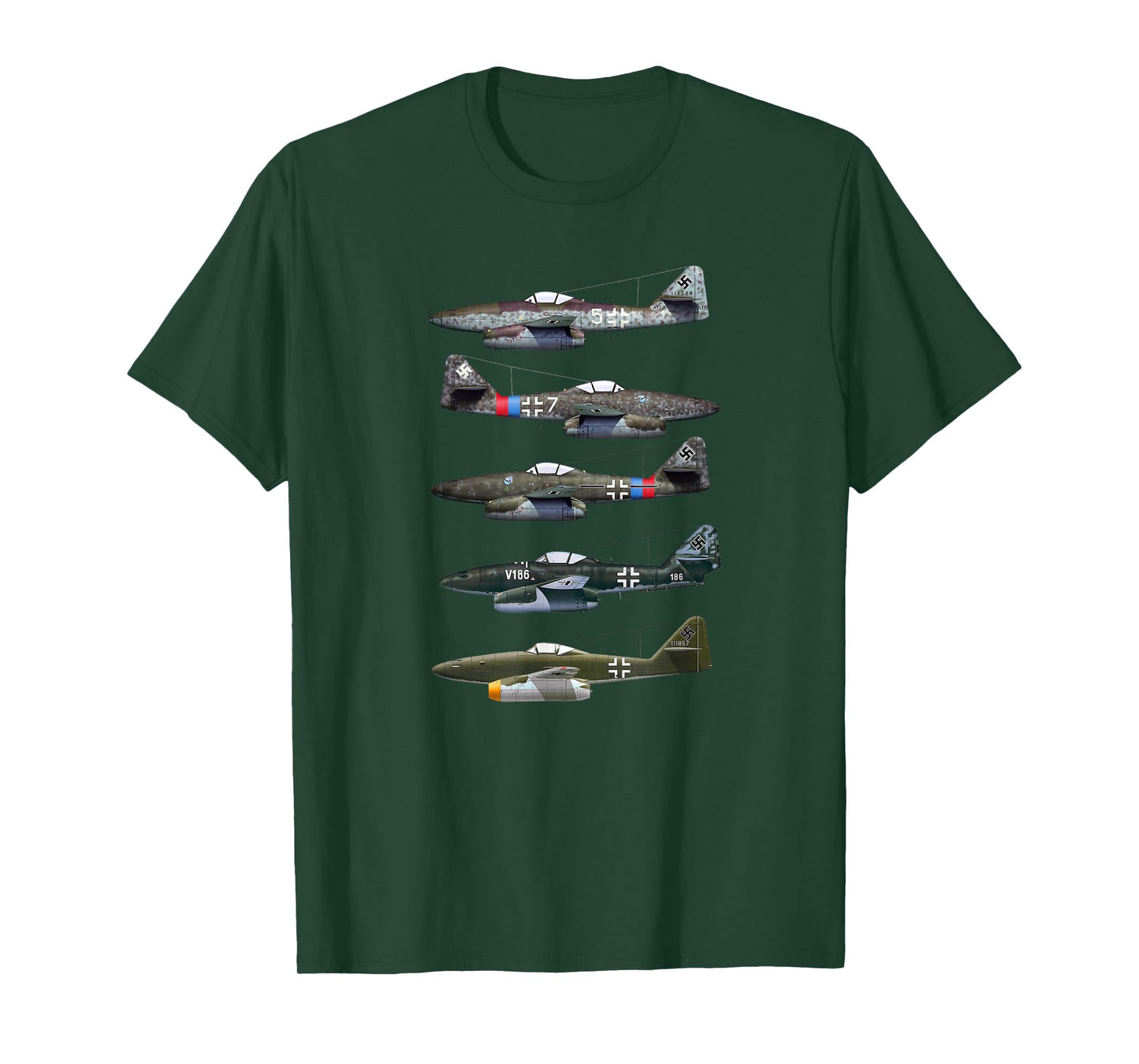 Messerschmitt Me 262 Schwalbe WW2 Jet Fighter T-Shirt