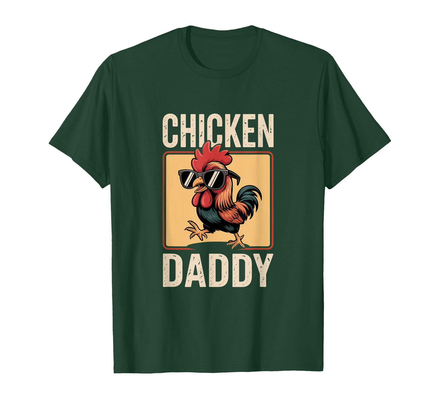 Chicken Daddy Proud Coop Keeper Father's Day Gift T-Shirt
