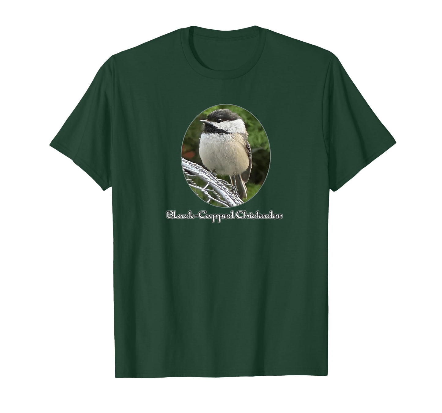 Black Capped Chickadee T-Shirt