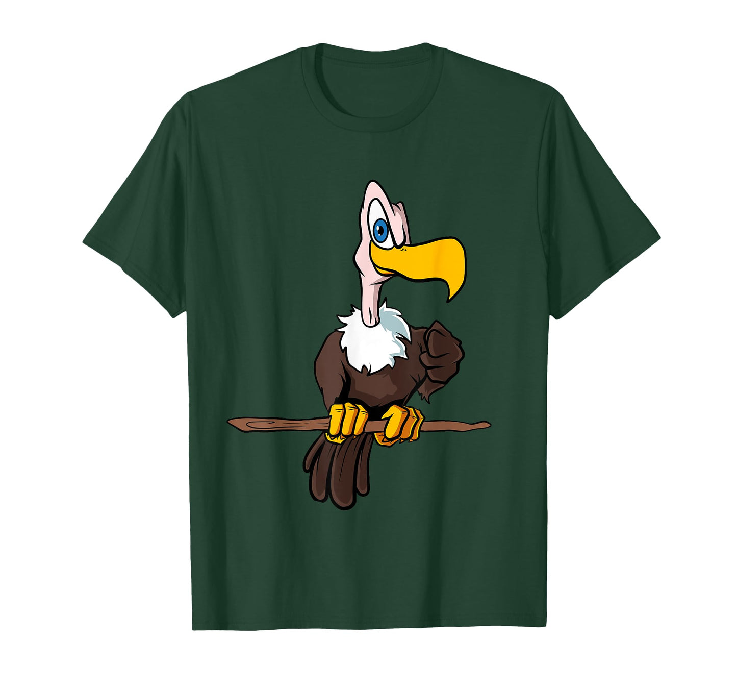 Ugly Cartoon Vulture T-Shirt
