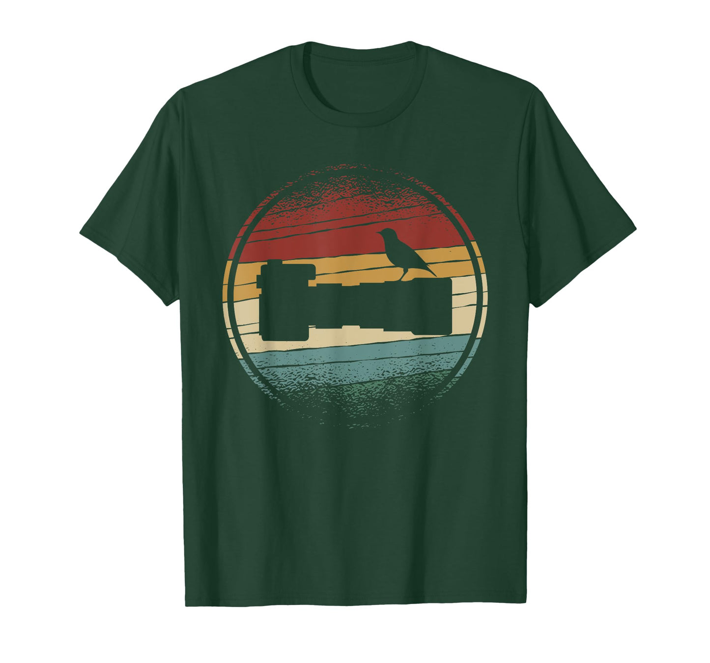 Nature Photography | Long Lens | Bird on Camera Vintage T-Shirt