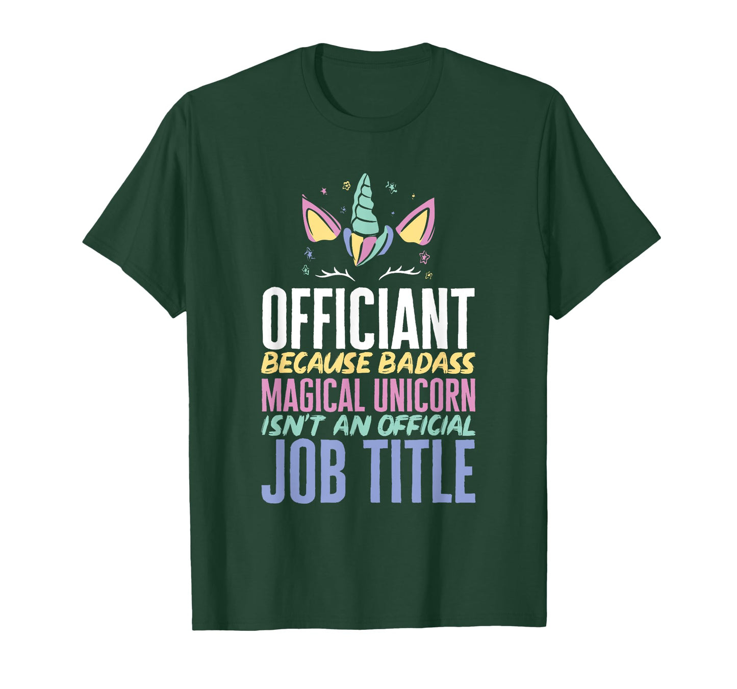 Wedding Officiant Unicorn Marriage Officiant T-Shirt