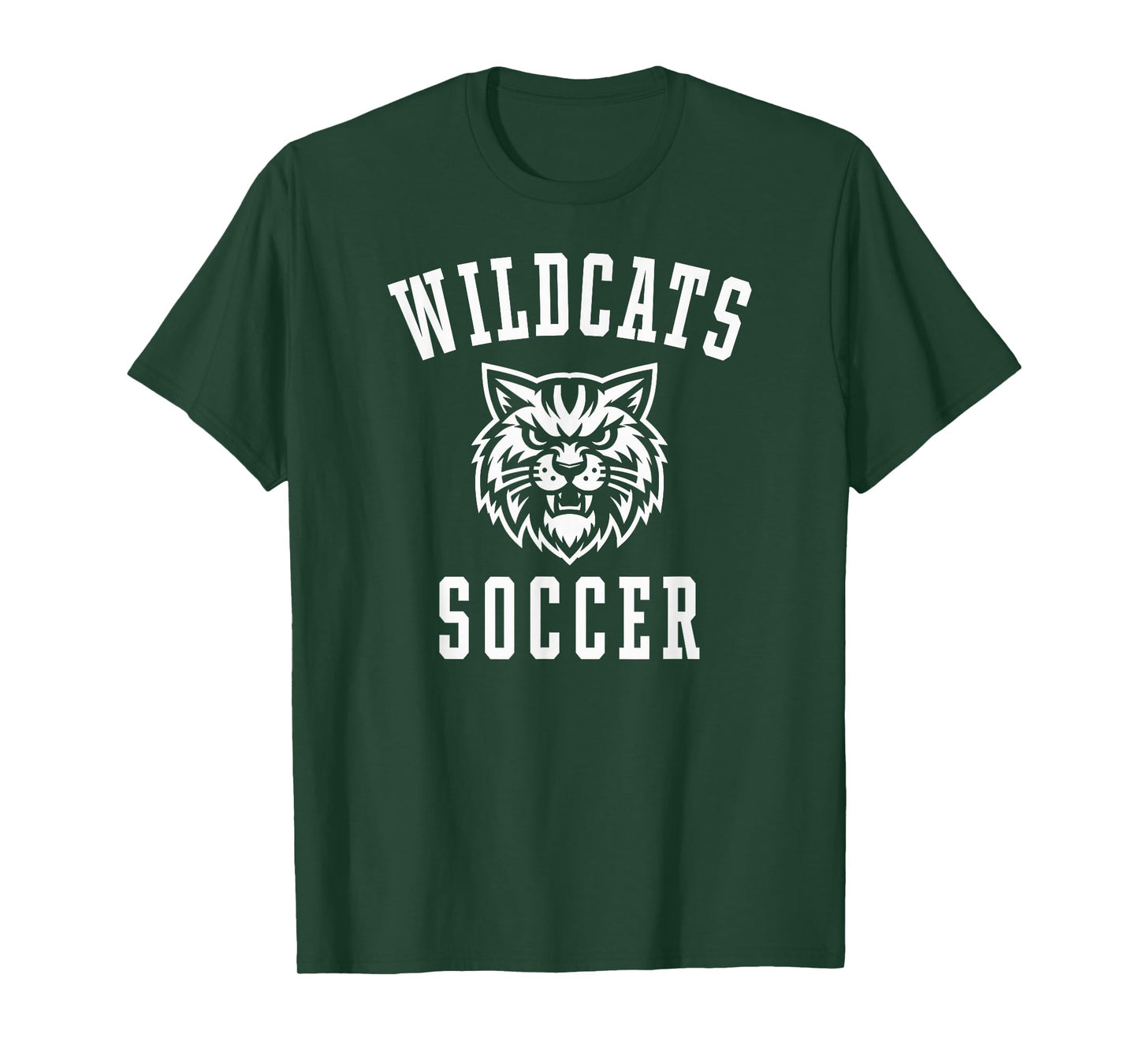 Wildcats Soccer Mascot for Players and Fans T-Shirt