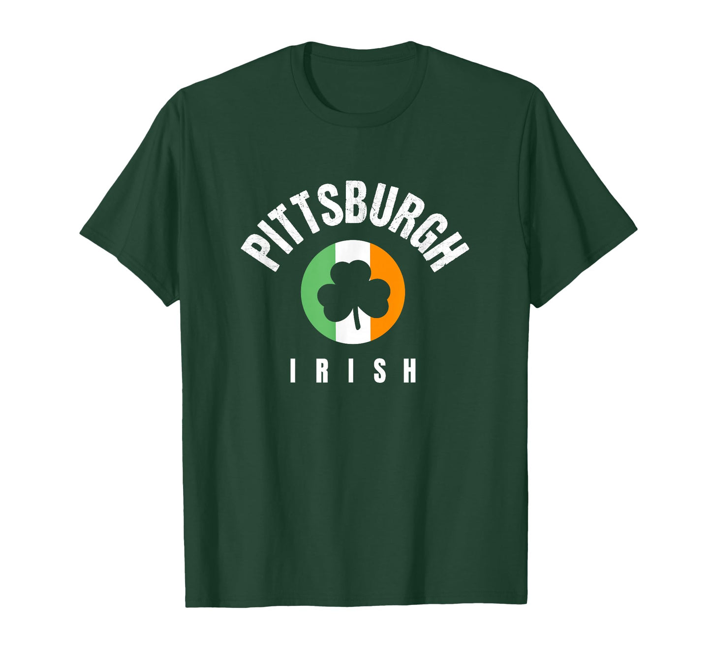 Pittsburgh St Patricks Green Saint Pattys Pittsburgh Irish T-Shirt