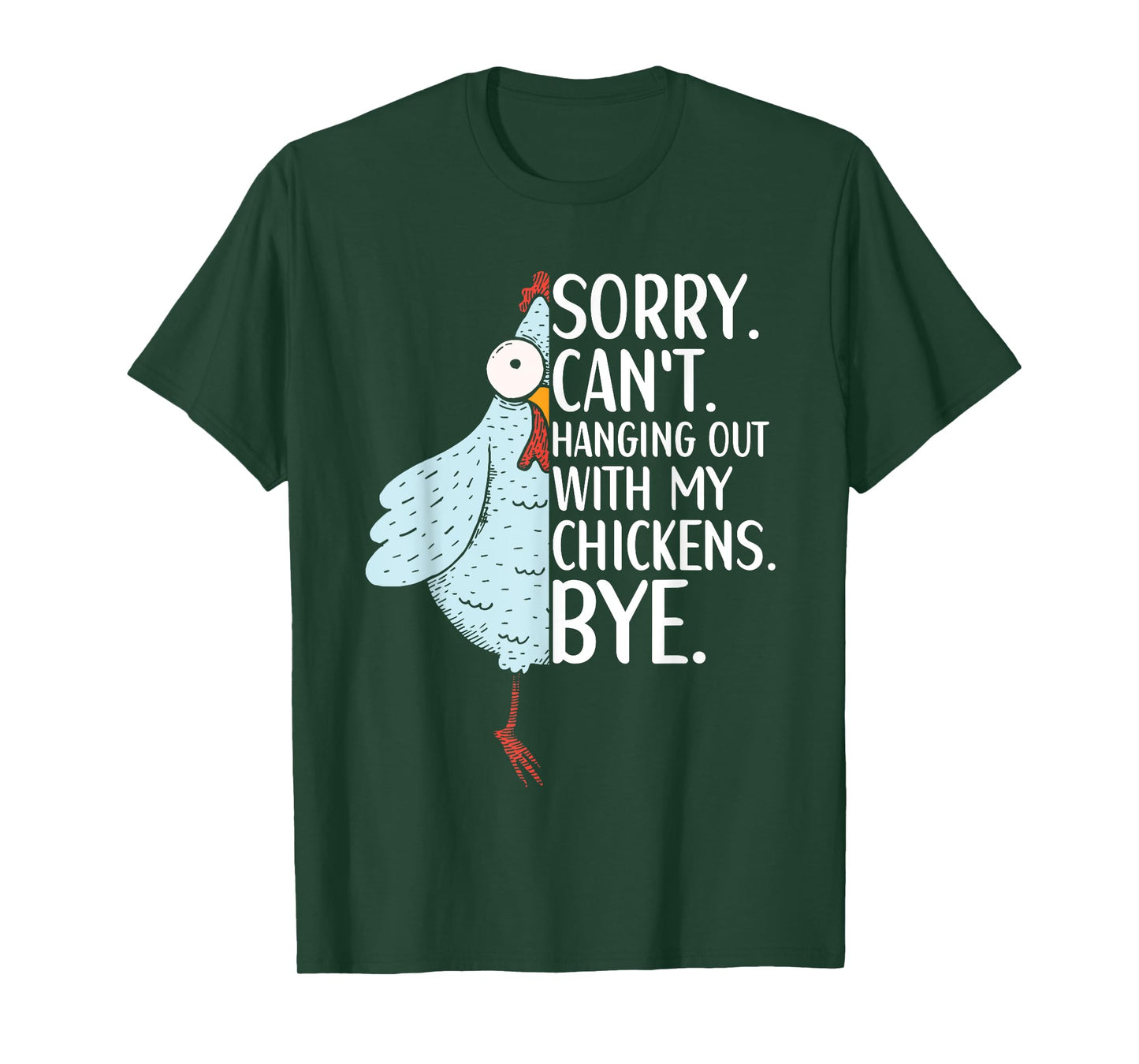 Chicken Owner Chicken Funny Quote Chicken Outfit for Women T-Shirt