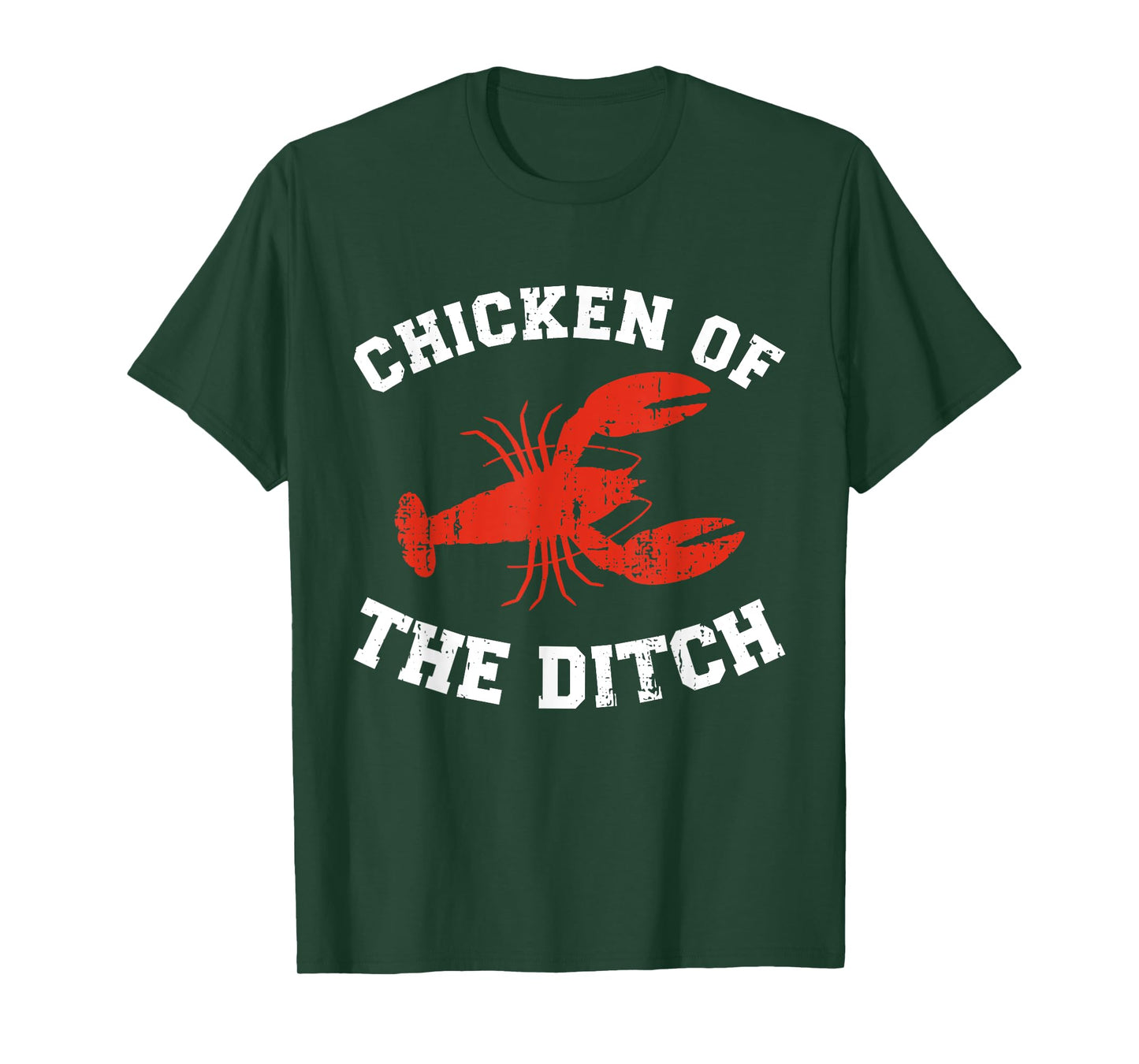 Mardi Gras Crawfish chicken of the ditch New Orleans T-Shirt