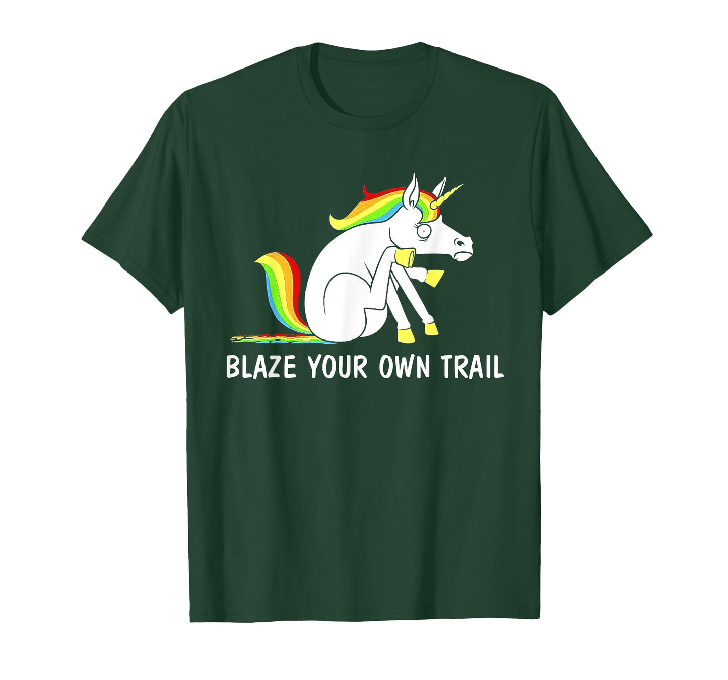 Blaze Your Own Trail Unicorn T-Shirt