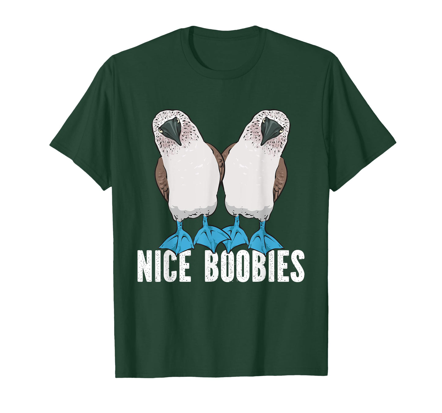 Blue-footed Booby Seabird Nice Boobies T-Shirt