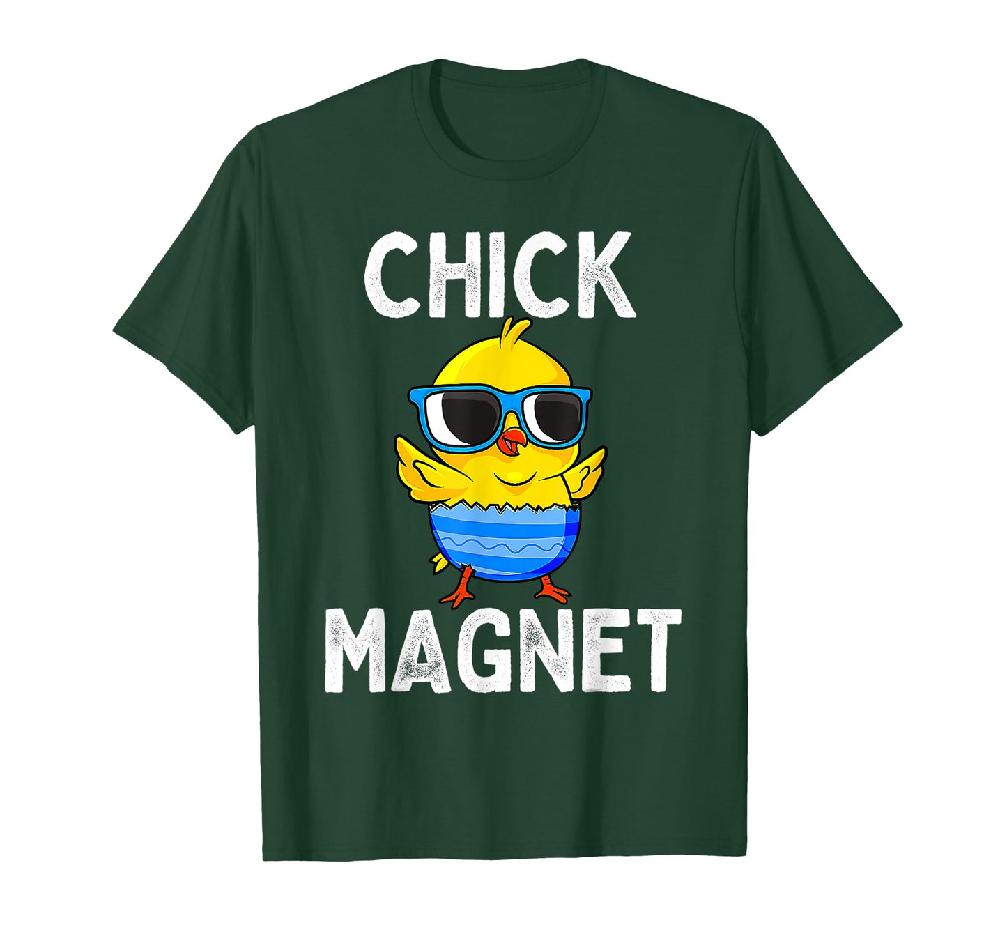 Chick Magnet Funny Easter Cute Baby Chicken Lover Kids Boys T-Shirt