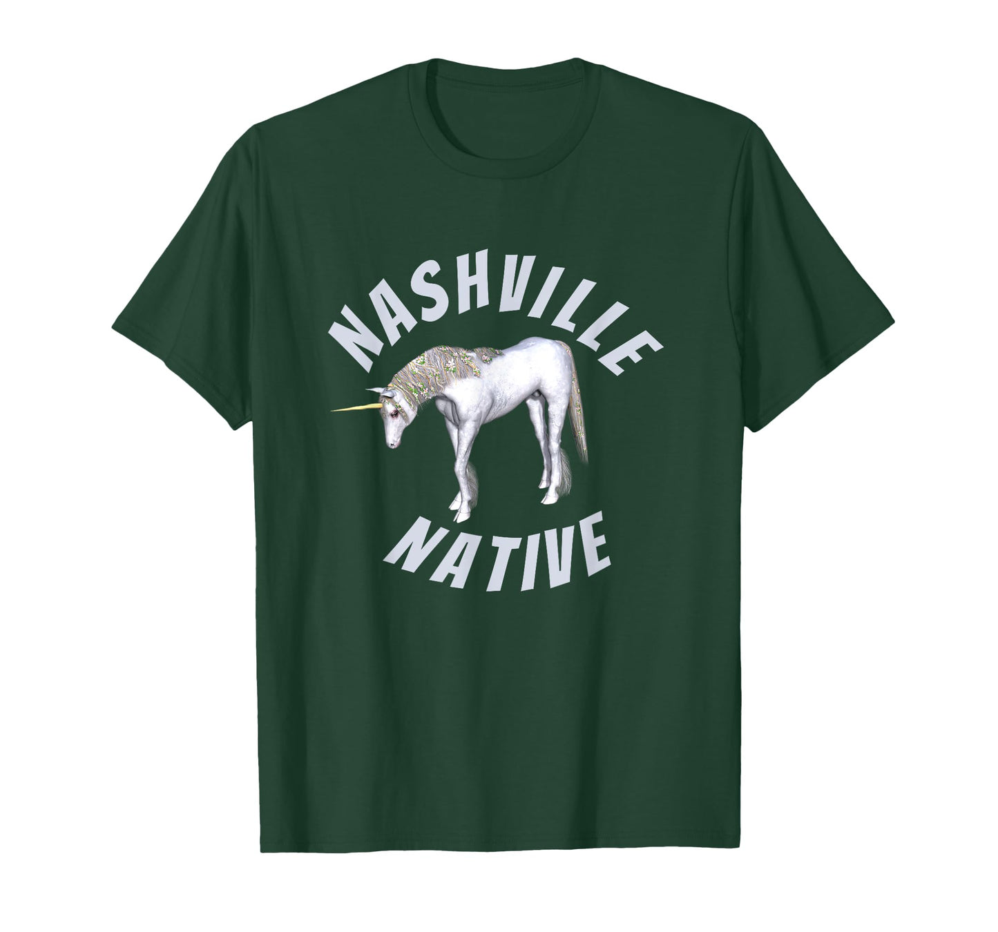 Nashville Native Unicorn Shirt T-Shirt