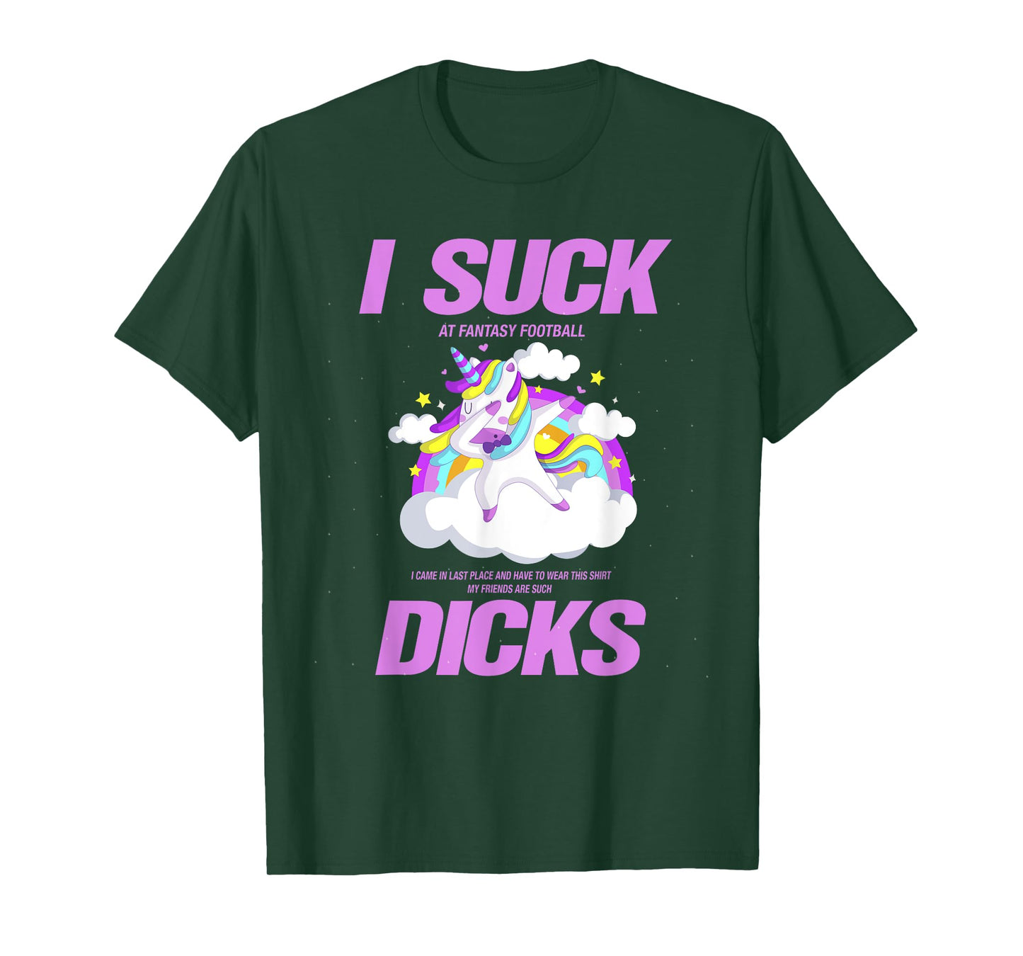 I Suck Dicks Fantasy Football Loser T-Shirt T-Shirt