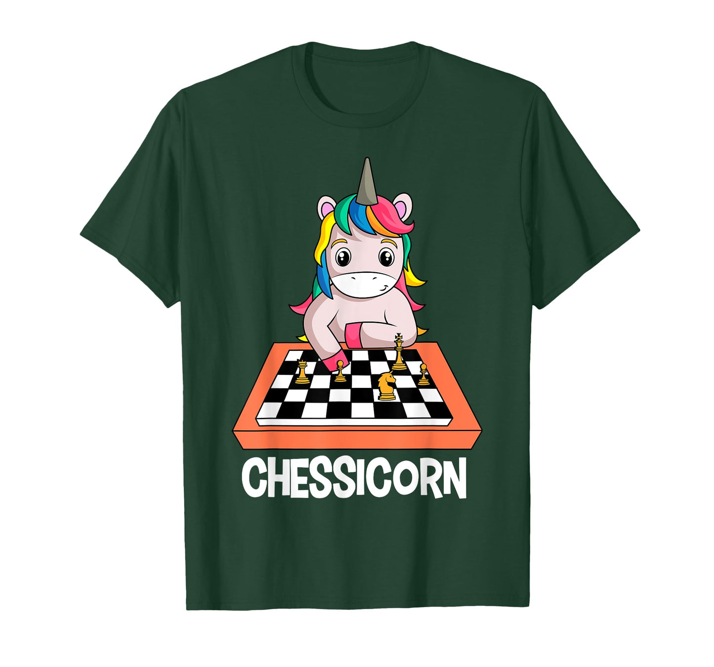 Chessicorn Chess Players Unicorn Lovers T-Shirt
