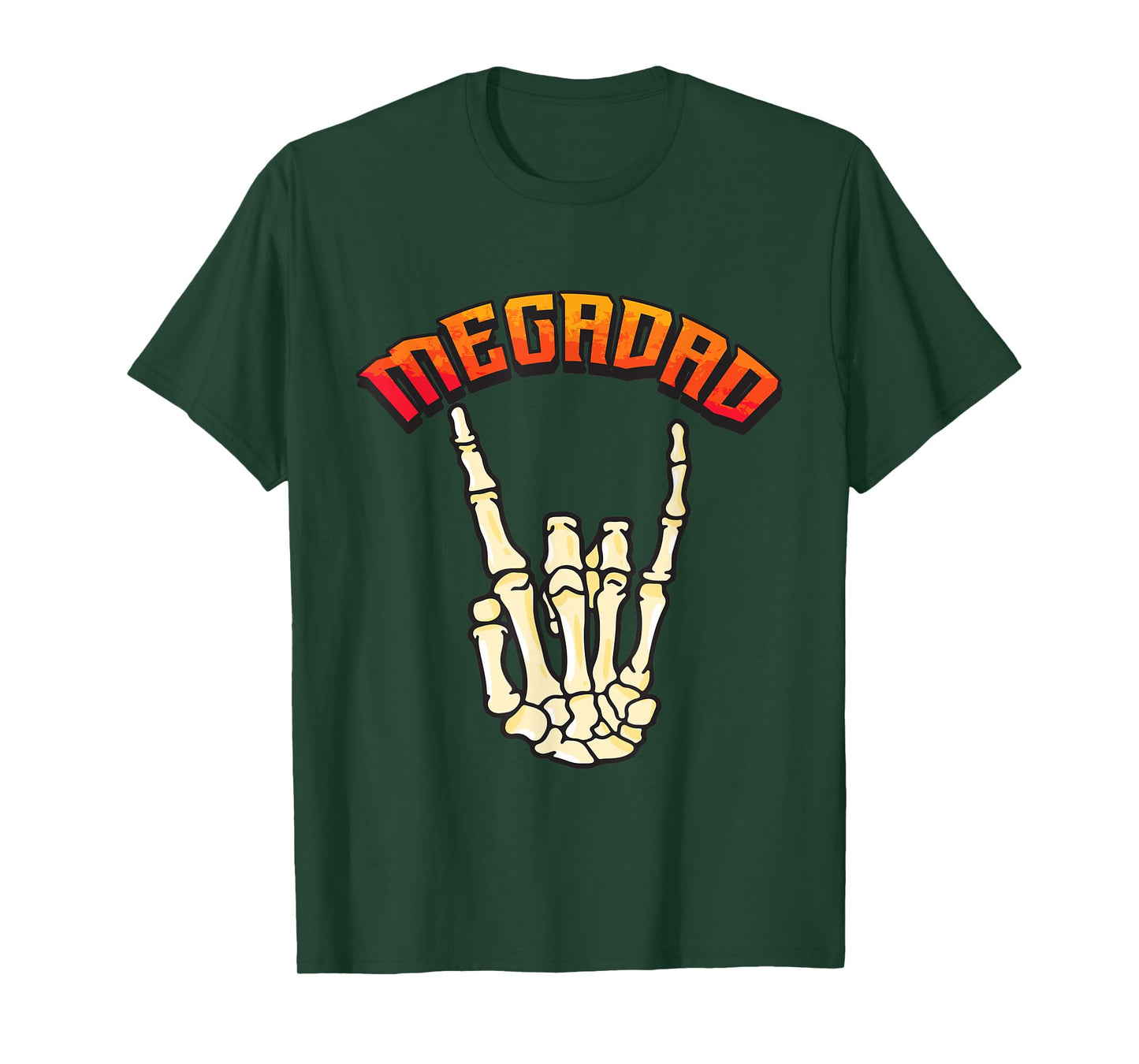 Megadad Mega Dad Metal Music T-Shirt