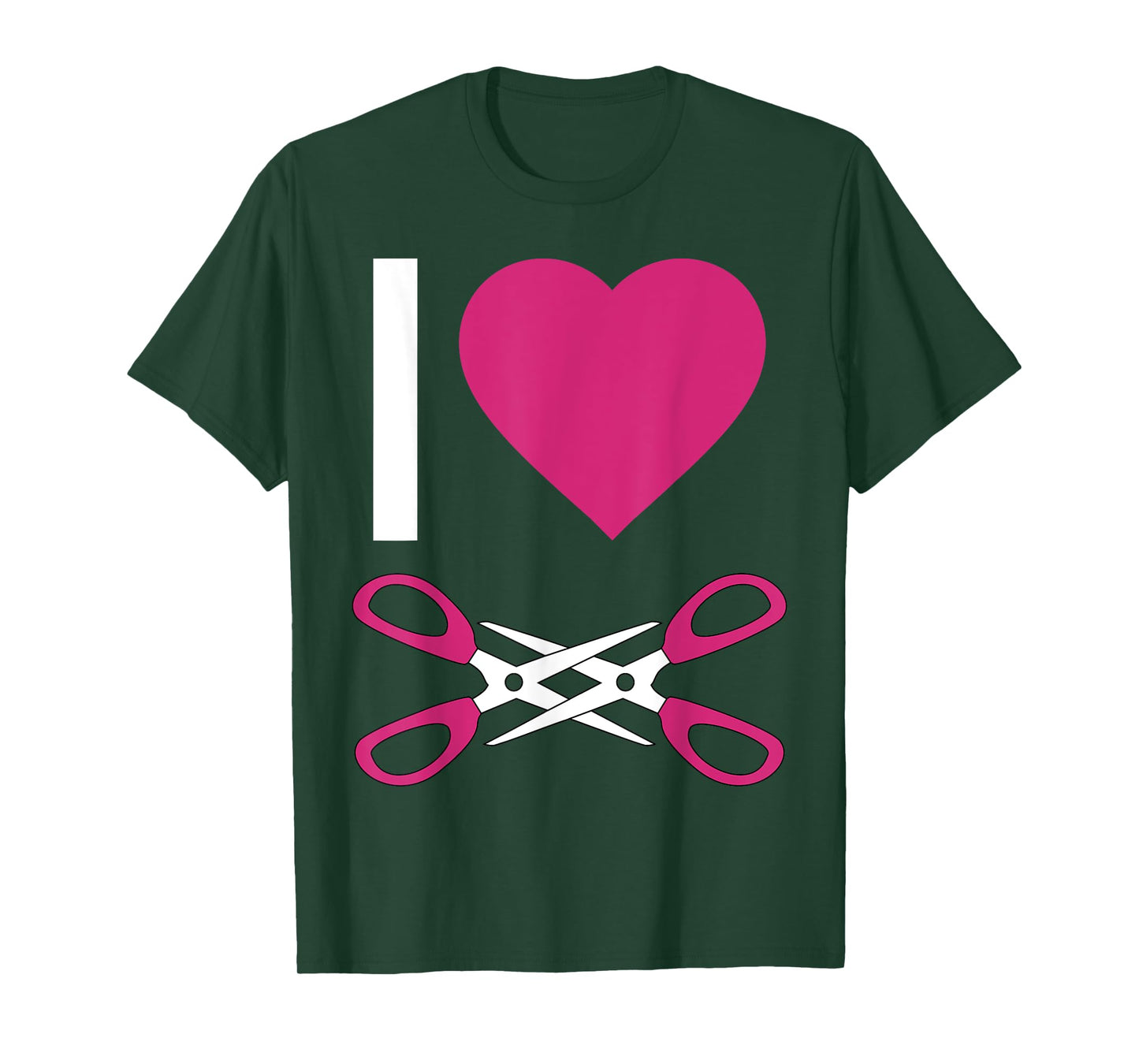 LGBT Pride Lesbian I Love To Scissor Funny Gift T-Shirt