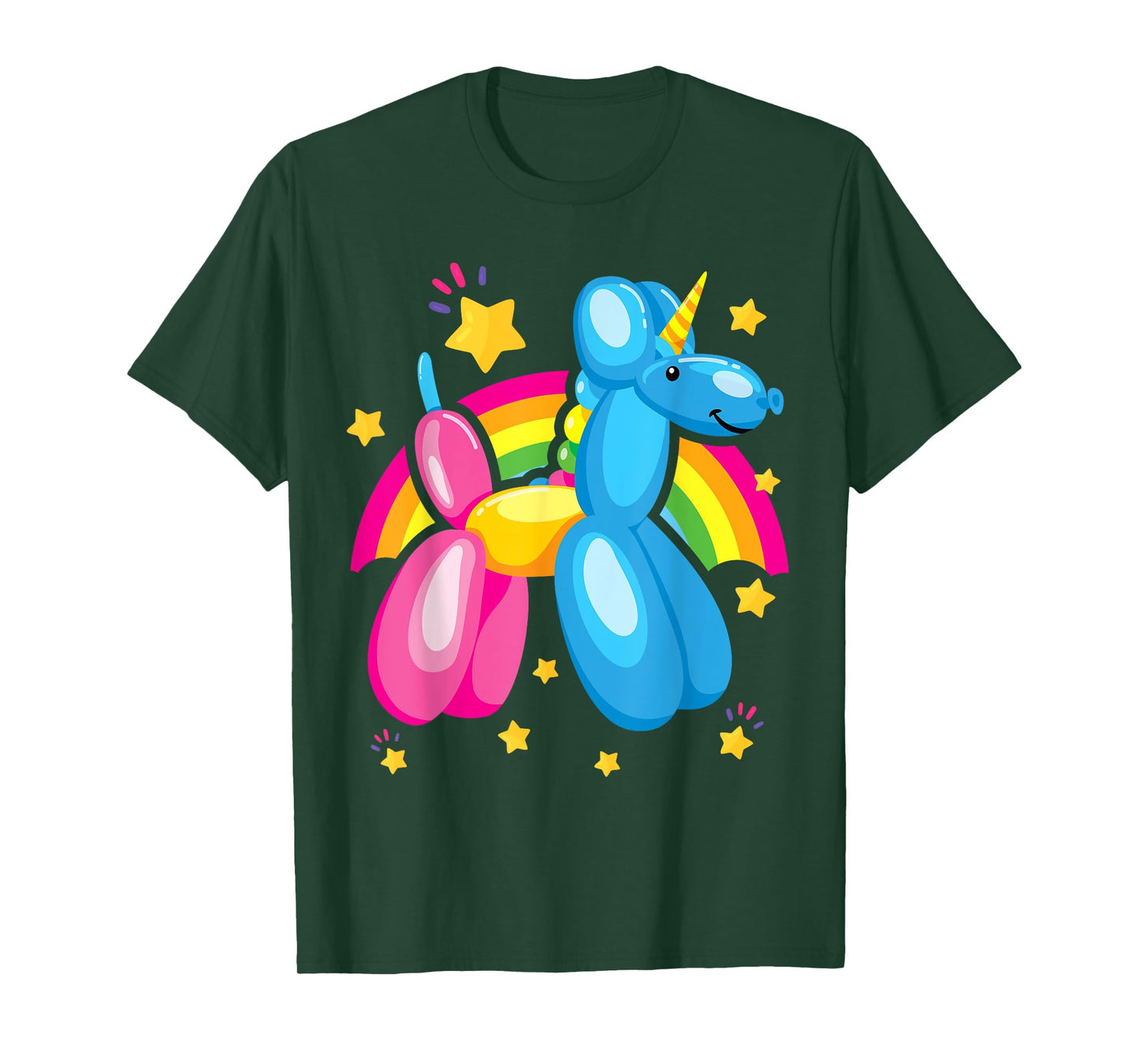 Kidcore Clothes Balloon Unicorn Aesthetic Clothes Teen Girls T-Shirt